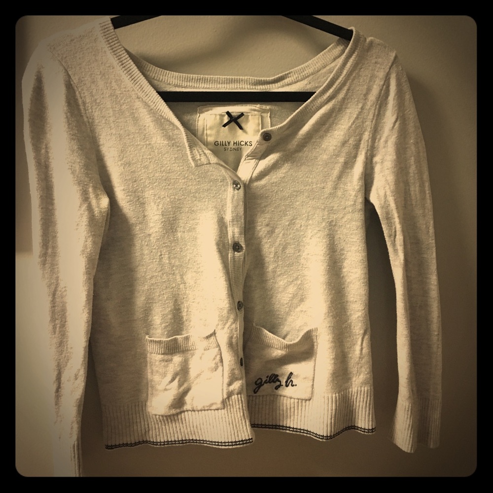 Gilly Hicks cropped cardigan